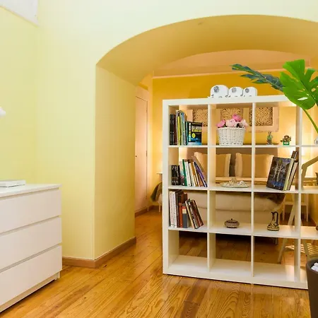 公寓 Joivy Chic In Baixa, 5mins To Arco Da Rua Augusta *
